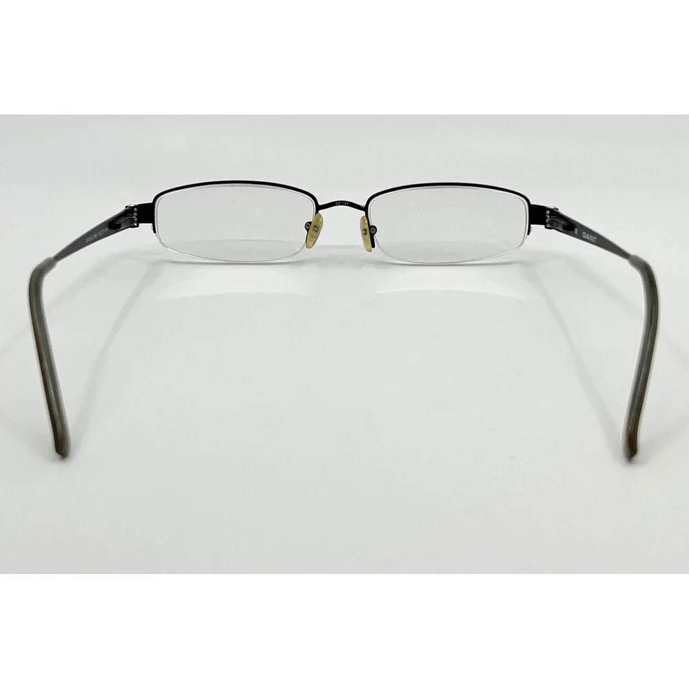 Gant Eyeglasses Womens Black Semi Rimless Rhinestone GW ELIN SBLK 52-17-130